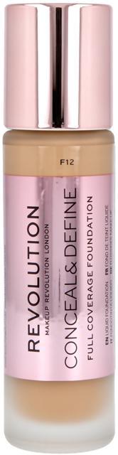 Makeup Revolution Conceal & Define Foundation F12, 23 ml product image