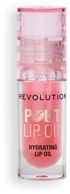 Makeup Revolution Pout Lip Oil Glam Pink Shimmer 4 ml product image