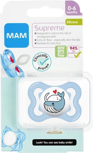 MAM Supreme napp 0-6 mån 1 st product image