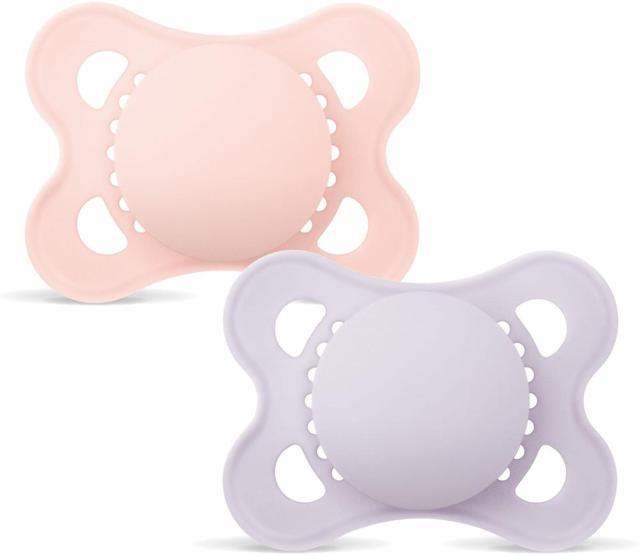 MAM Orig Silk 0-6m Box V Pink Unprint 2 st product image
