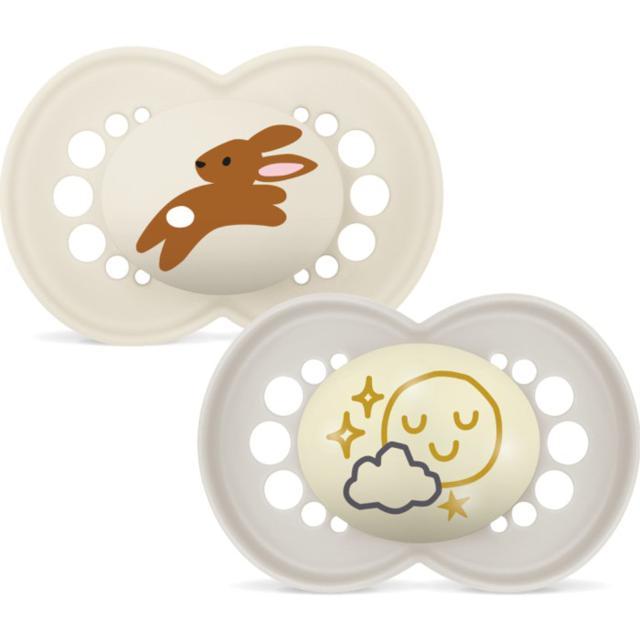 MAM Original Day&Night Sil 6-16m 2p Neutral product image