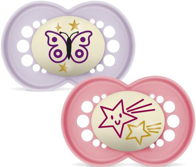 MAM Original Night Silk 6-16m Box V Pink 2 st product image
