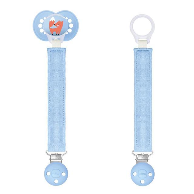 MAM Pacifier Clip Blue, 1 st product image