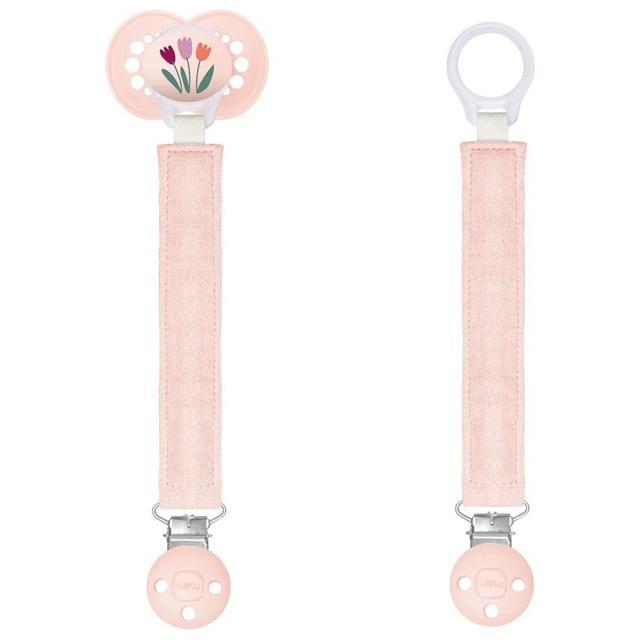MAM Pacifier Clip Pink product image