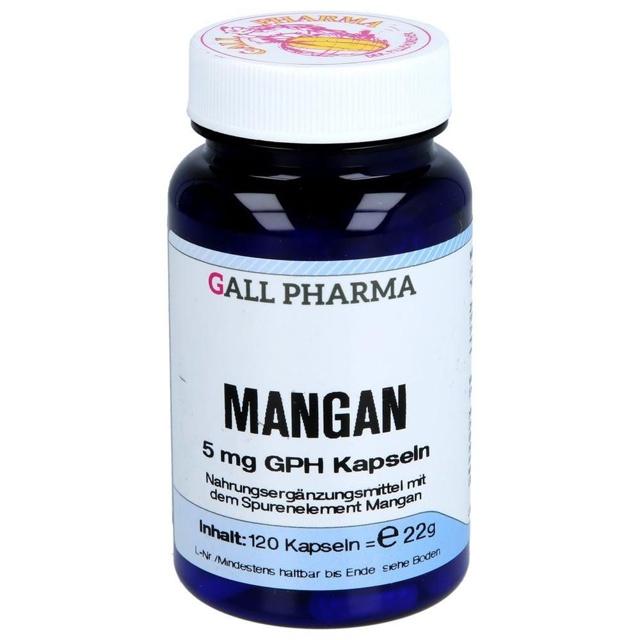 MANGAN 5 mg GPH Kapseln product image