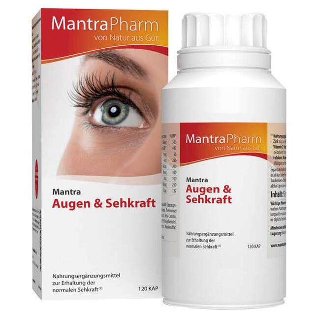 Mantra Augen & Sehkraft Kapseln, 120 St Kapseln product image