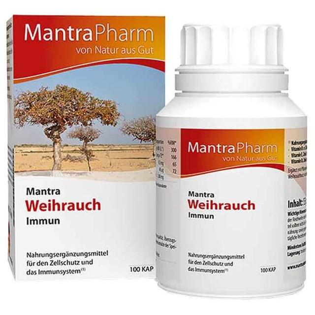 Mantra Weihrauch Immun Kapseln, 100 St Kapseln product image