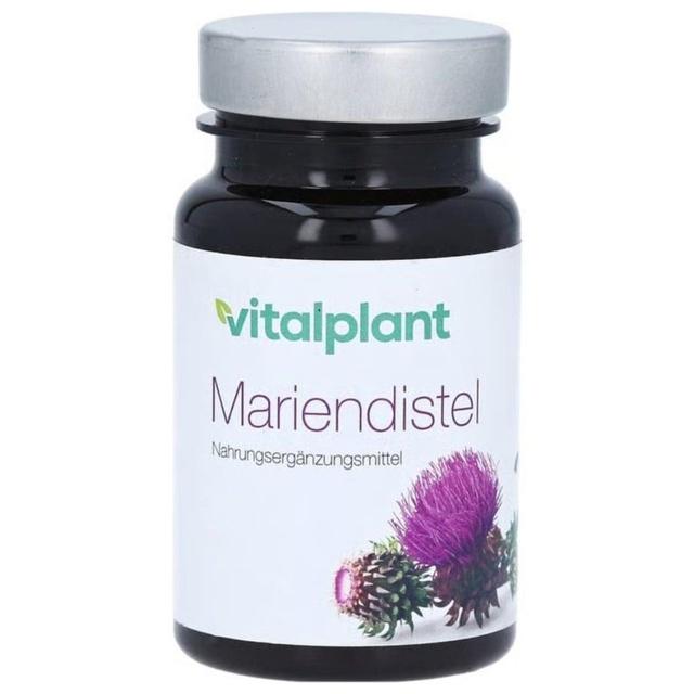 Mariendistel 300 mg Extrakt Vitalplant Kapseln, 60 St Kapseln product image