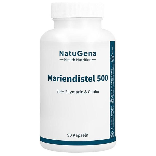 Mariendistel 500 Silymarin & Cholin vegan Kapseln product image