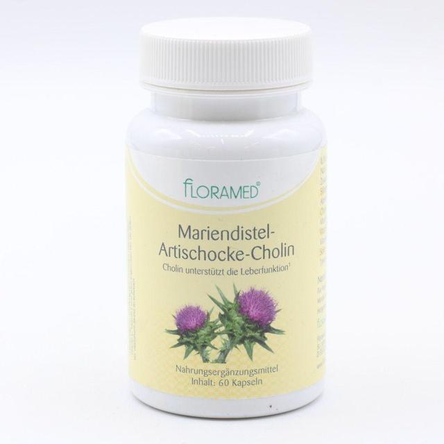 MARIENDISTEL ARTISCHOCKE Cholin Floramed Kapseln product image