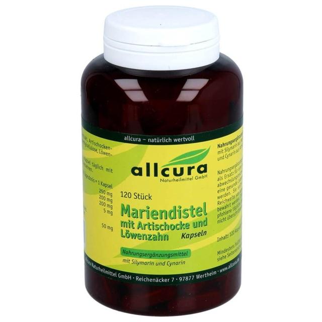 MARIENDISTEL MIT Artischocke und Löwenzahn Kapseln product image