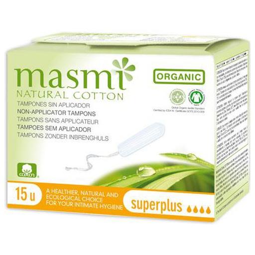 BIO TAMPONS Super Plus 100% Bio-Baumwolle MASMI product image