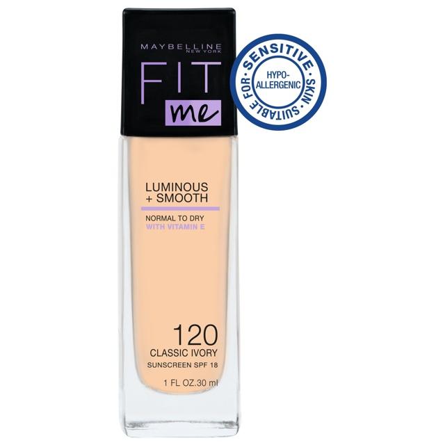 Fit Me Luminous + Smooth Foundation Classic Ivory product image