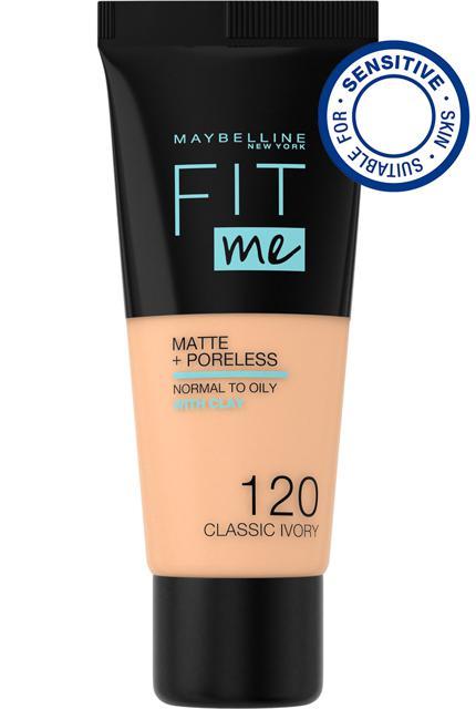 Maybelline Fit Me Matte + Poreless Foundation 120 Classic Ivory product image