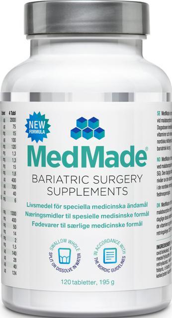 MedMade Bariatric Surgery Supplement 120 tabletter product image