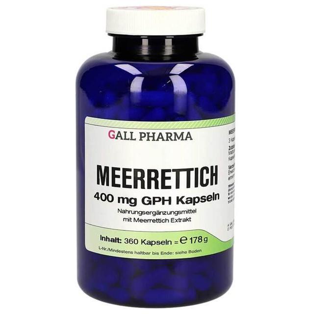 Meerrettich 400 mg GPH Kapseln, 360 St Kapseln product image