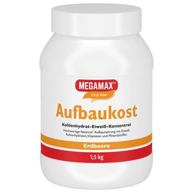 MEGAMAX Aufbaukost Erdbeere Pulver product image