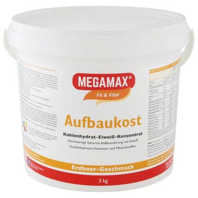 MEGAMAX Aufbaukost Erdbeere Pulver product image
