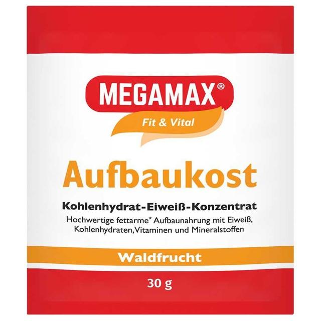Megamax Aufbaukost Waldfrucht Pulver product image