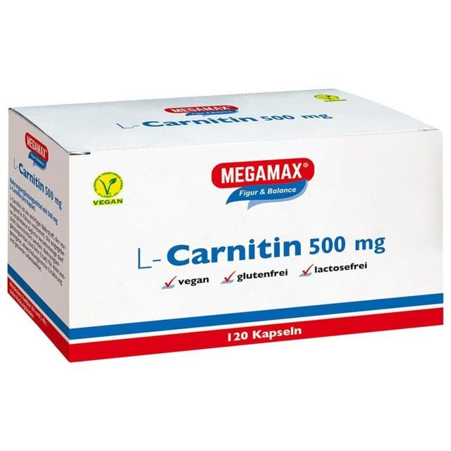 L-CARNITIN 500 mg Megamax Kapseln product image
