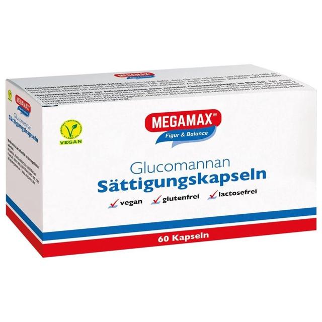 MEGAMAX Sättigungskapseln Glucomannan product image