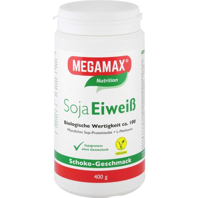 MEGAMAX Soja Eiweiß Schoko Pulver 400 g Pulver product image