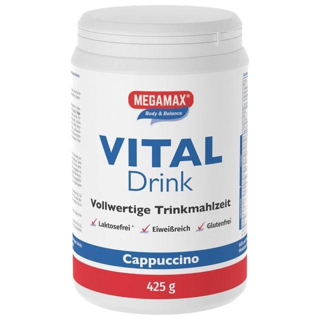 MEGAMAX Vital Drink Cappuccino Pulver product image