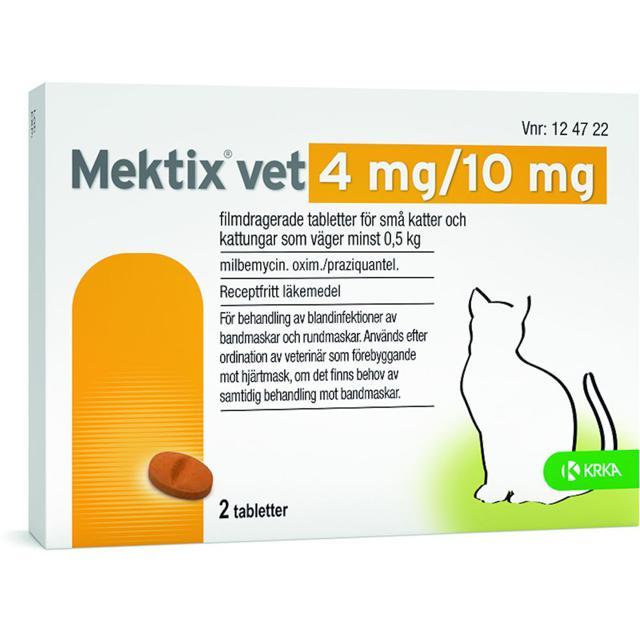 Mektix vet, filmdragerad tablett 4 mg/10 mg 2 st product image