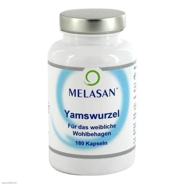 Melasan Yamswurzel Kapseln, 180 St Kapseln product image