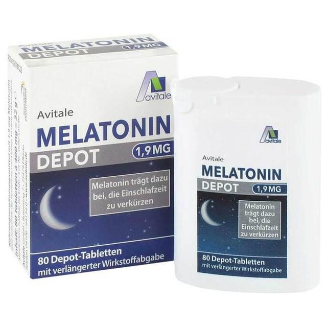 MELATONIN 1,9 mg Depot Tabletten product image
