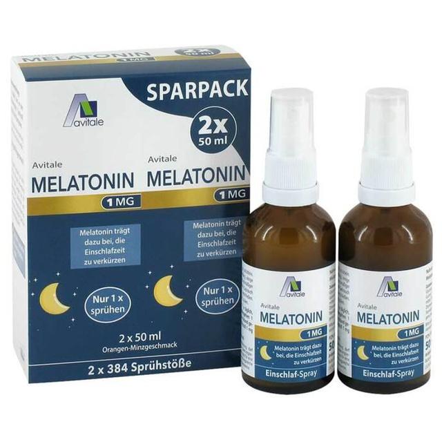 MELATONIN 1 mg Einschlaf-Spray Sparpack product image