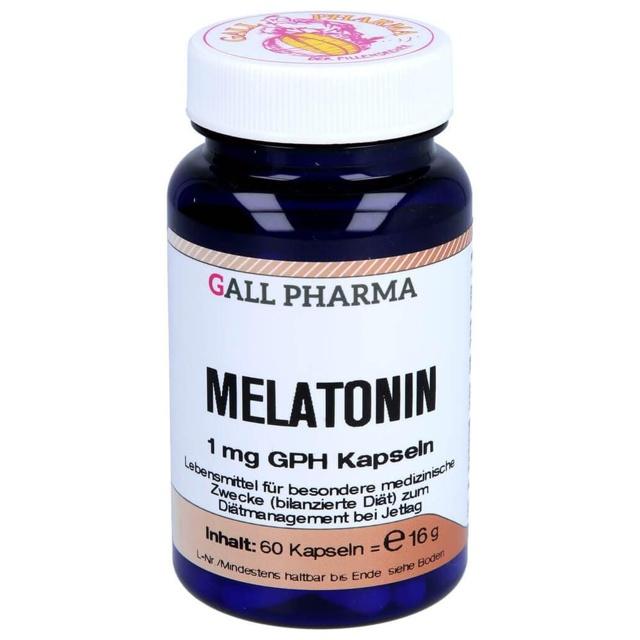 Melatonin 1 mg GPH Kapseln, 60 St Kapseln product image