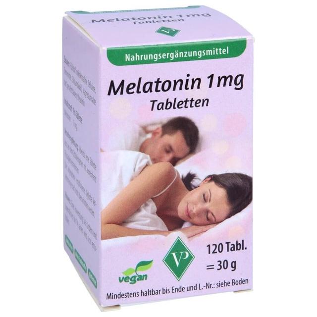 MELATONIN 1 mg Tabletten product image