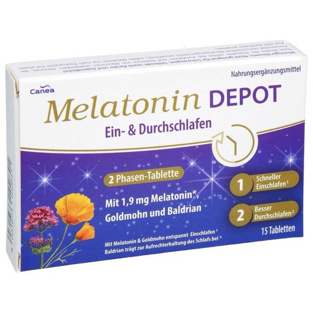 MELATONIN DEPOT Ein- & Durchschlaf-Tabletten product image
