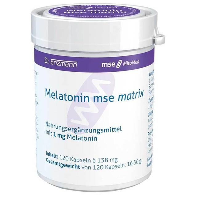 Melatonin Mse matrix Kapseln, 120 St Kapseln product image