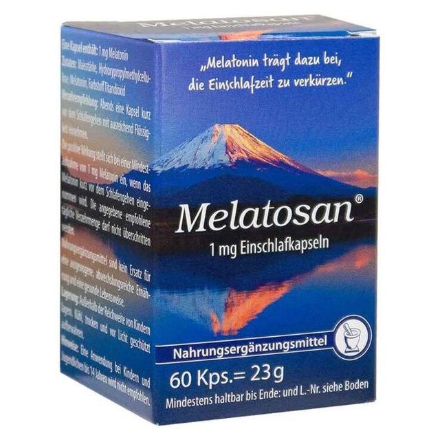 Melatosan 1 mg Einschlafkapseln, 60 St Kapseln product image