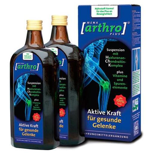 Mena Arthro Plus Flüssig 2X500 ml Flüssigkeit product image