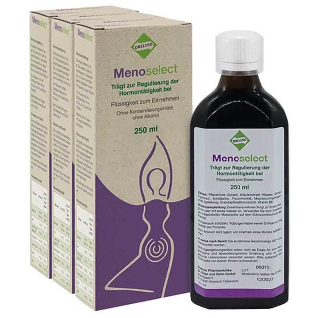 Menoselect Flüssigkeit zum Einnehmen, 750 ml Flüssigkeit zum Einnehmen product image