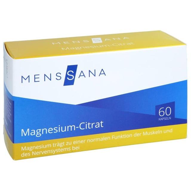 MensSana MAGNESIUMCITRAT 60 St Kapseln product image
