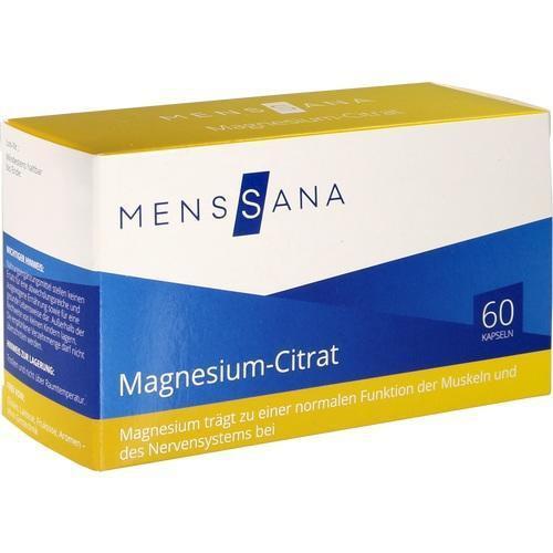 MensSana MAGNESIUMCITRAT 60 St Kapseln product image