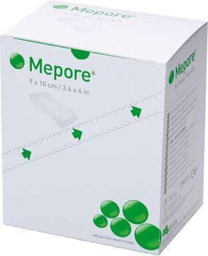 Mepore, absorberande förband vid stomi, 9x10 cm, enstycksförpackning, 50 styck product image