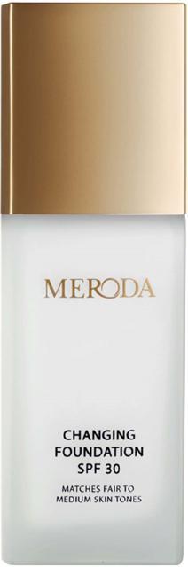 Meroda Cosmetics Changing Foundation SPF30 Anpassar sig till alla ljusare hudtoner 30 ml product image