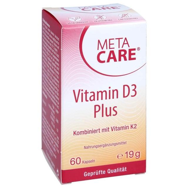 META CARE Vitamin D3 Plus 60 St Kapseln product image