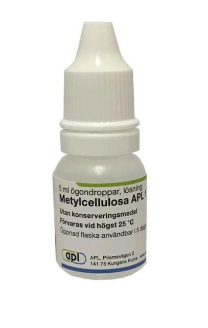 Metylcellulosa APL, ögondroppar, lösning 0,5 % 4 x 5 ml product image