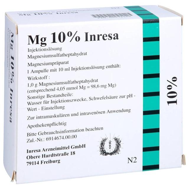 MG 10% Inresa Injektionslösung product image
