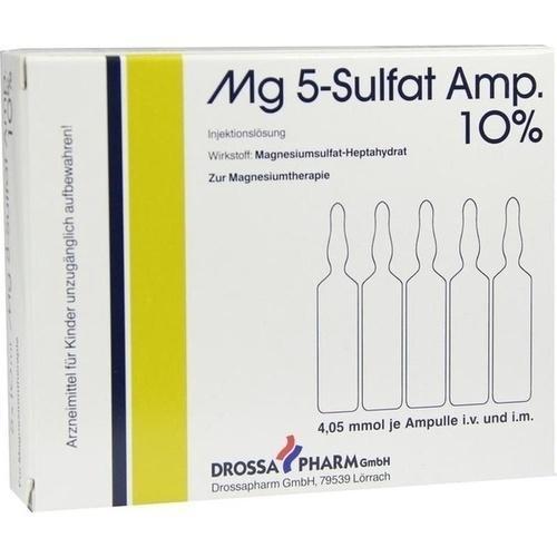 MG 5 Sulfat Amp. 10% Injektionslösung product image