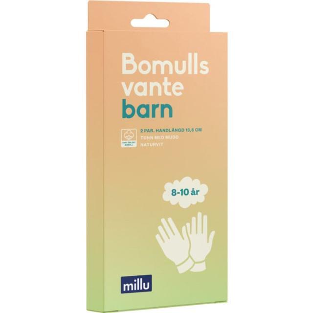 Millu Bomullsvante Barn 8-10 år 2 par product image