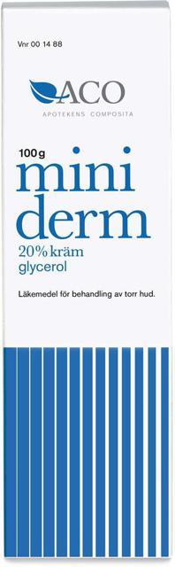 Miniderm, kräm 20 %, 100 g product image