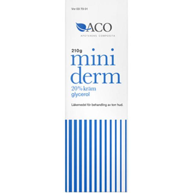 Miniderm Kräm 20% glycerol 210g product image