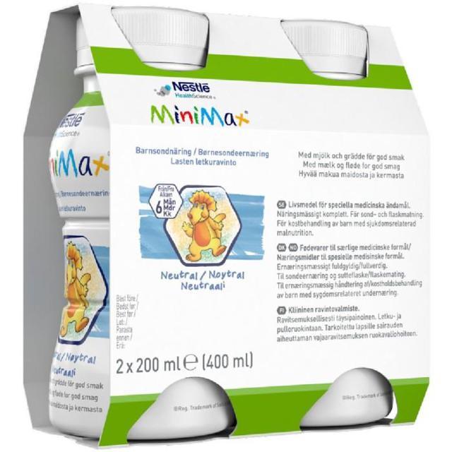 MiniMax Barnsondnäring neutral 2 x 200 ml product image